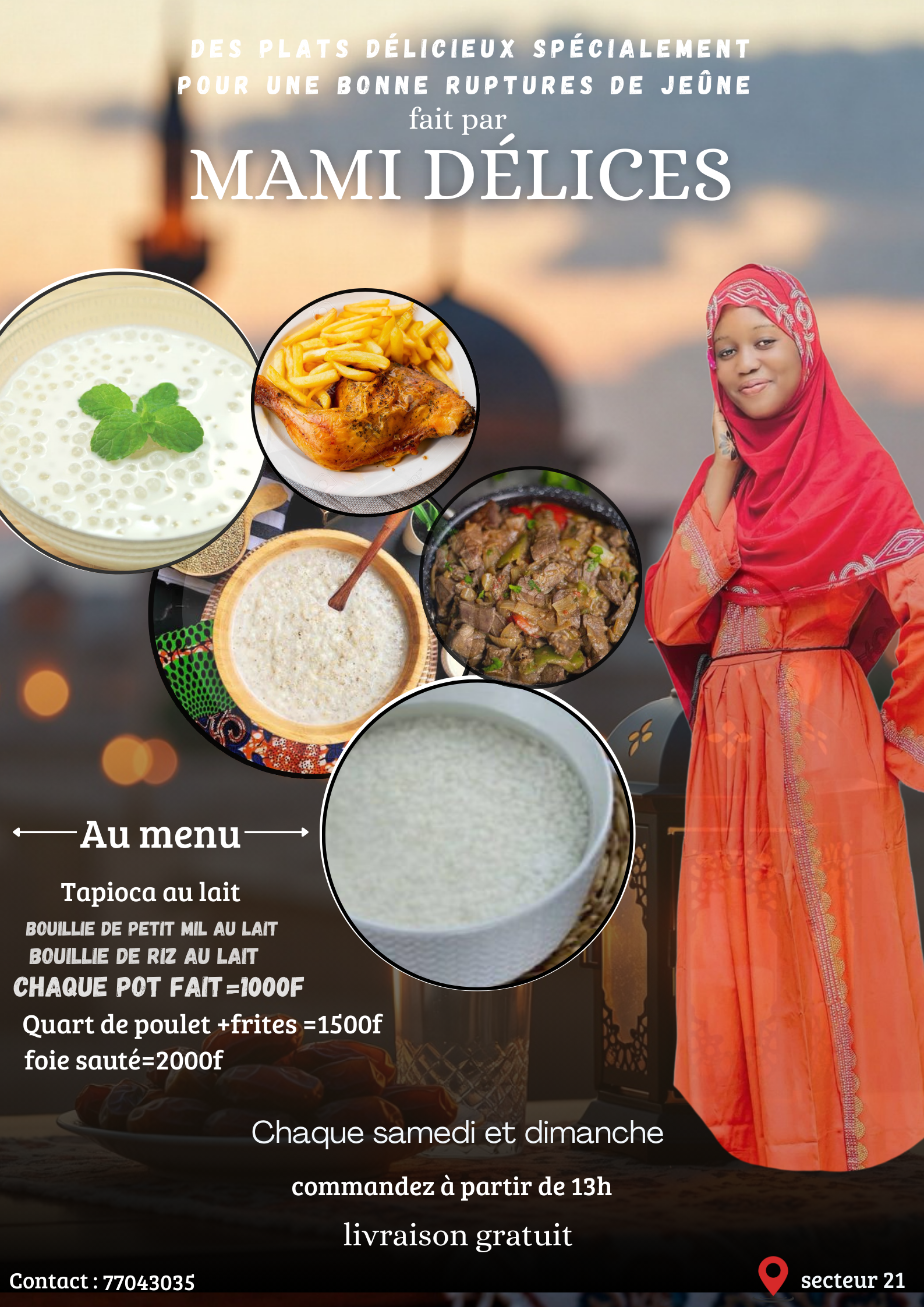 Creation graphique pour Affiche commercial pour la vente de nourriture par Golden Design