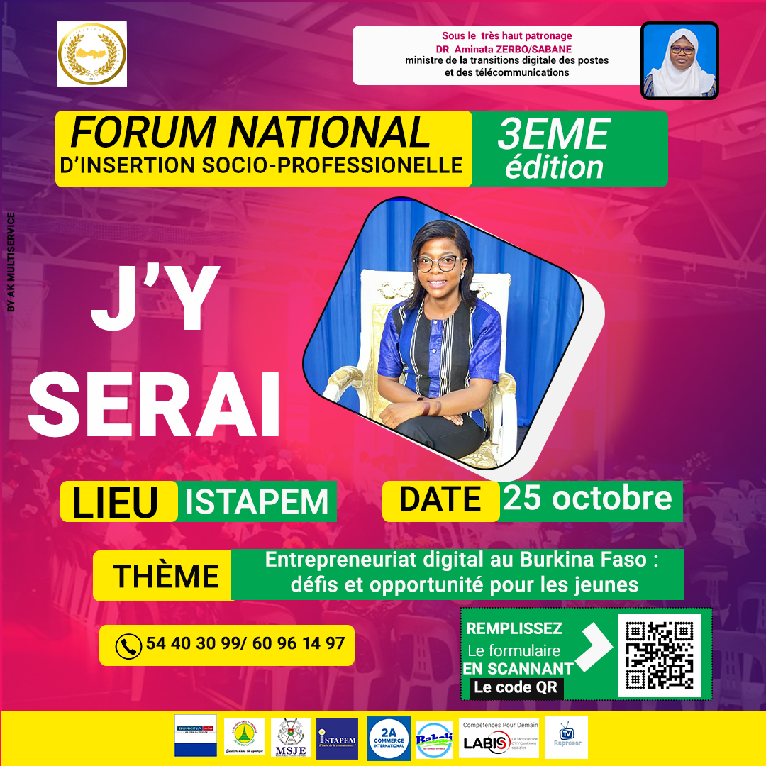 Creation graphique pour Affiche publicitaire pour Forum par Golden Design