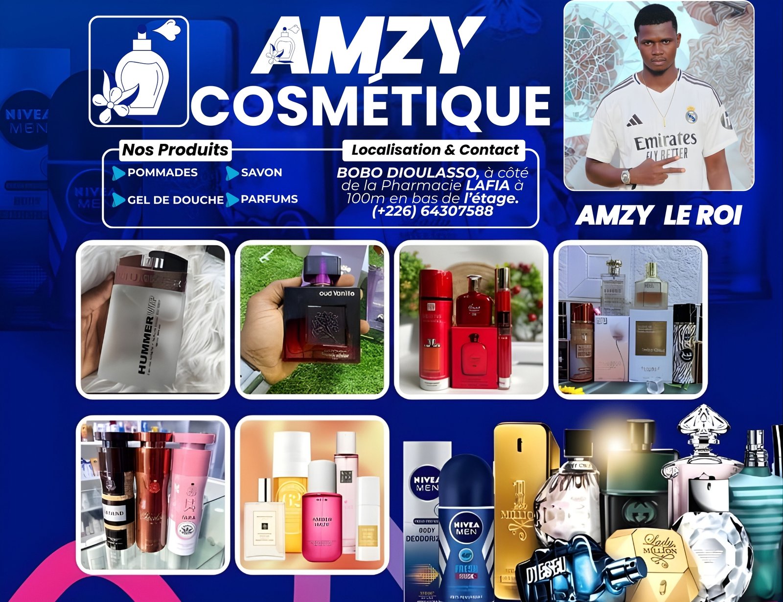 Creation graphique pour Affiche Commerciale par Golden Design