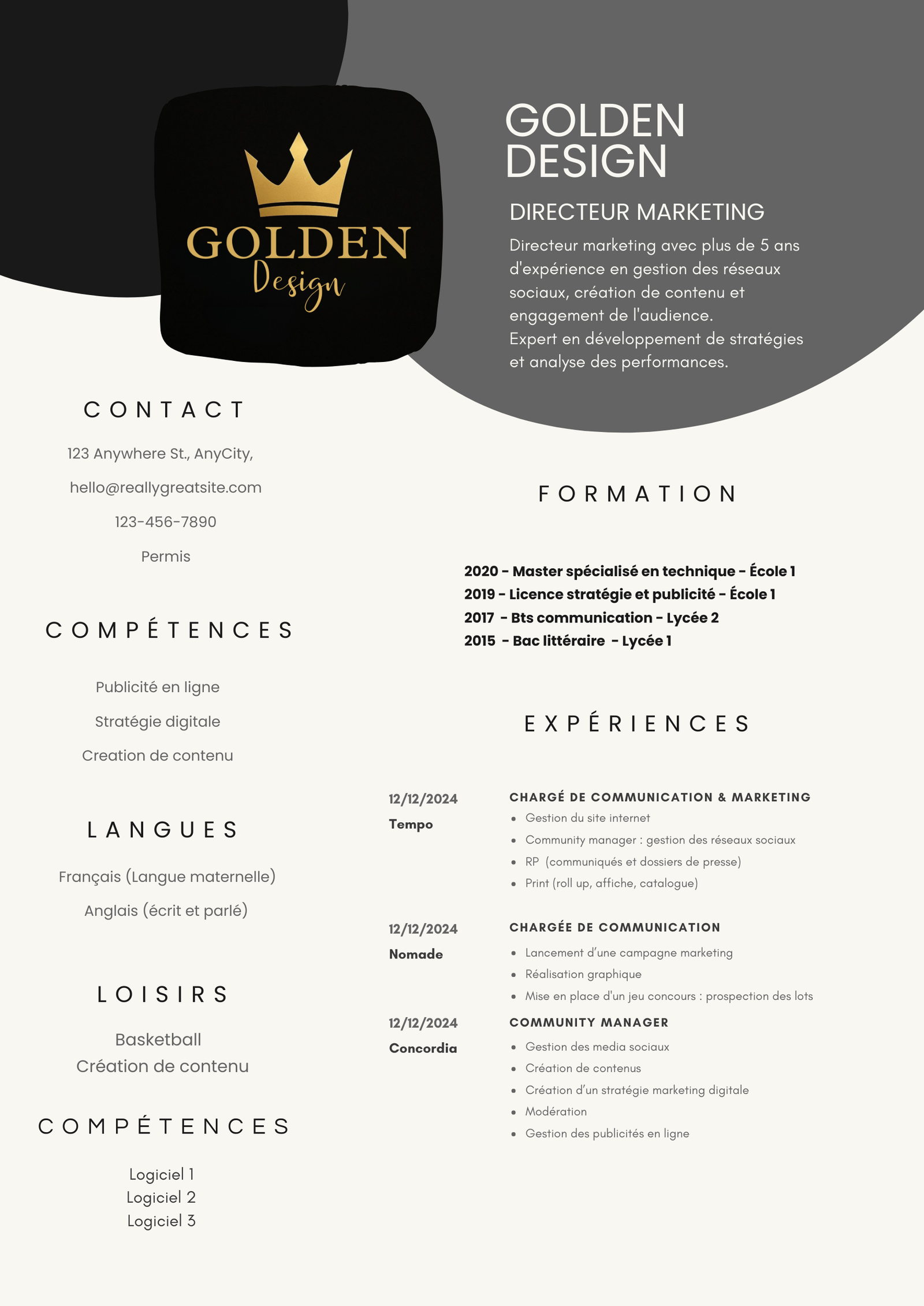 CV Sérénité Professionnelle