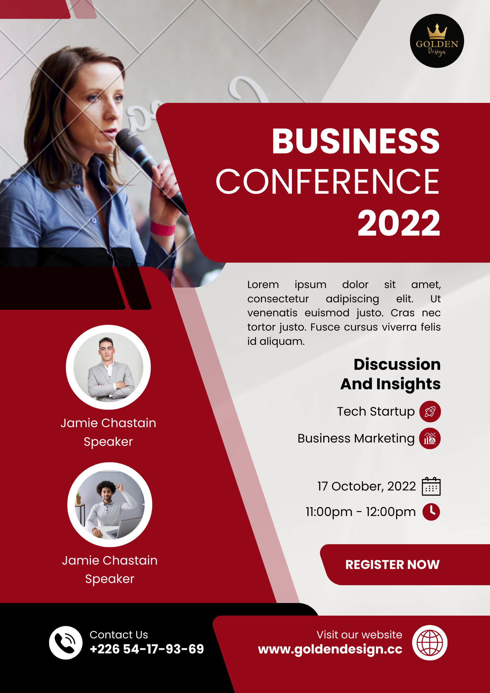 Affiche Événementielle : "Convergence Élite"